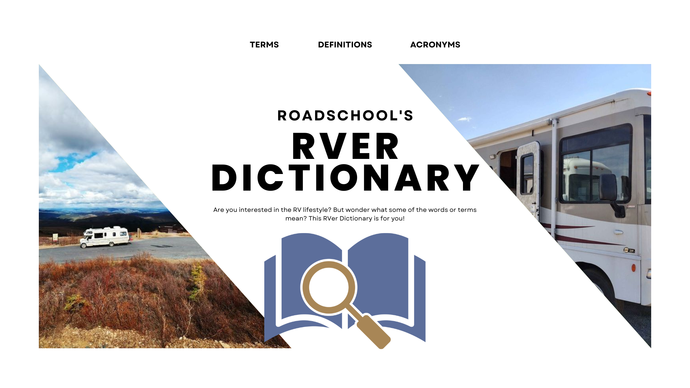 Roadschool’s RVer Dictionary