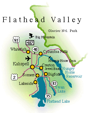 RV parks and campgrounds in the Flathead Valley